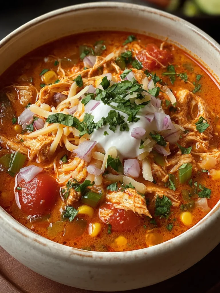 Irresistible Slow Cooker Buffalo Chicken Chili Recipe First Image