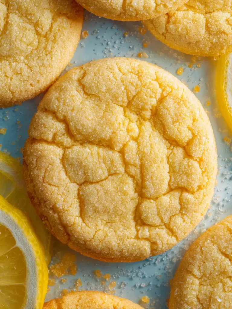 Lemon Sugar Cookies First Image