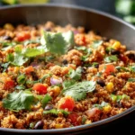 Savory Turkey Taco Quinoa Skillet - One-Pan Delight First Image