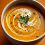 Velouté de Carottes au Curry: Comforting Soup in 45 Minutes 9 Velouté de Carottes & Patate Douce au Curry : La soupe qui réchauffe l’âme en 45 minutes ! First Image