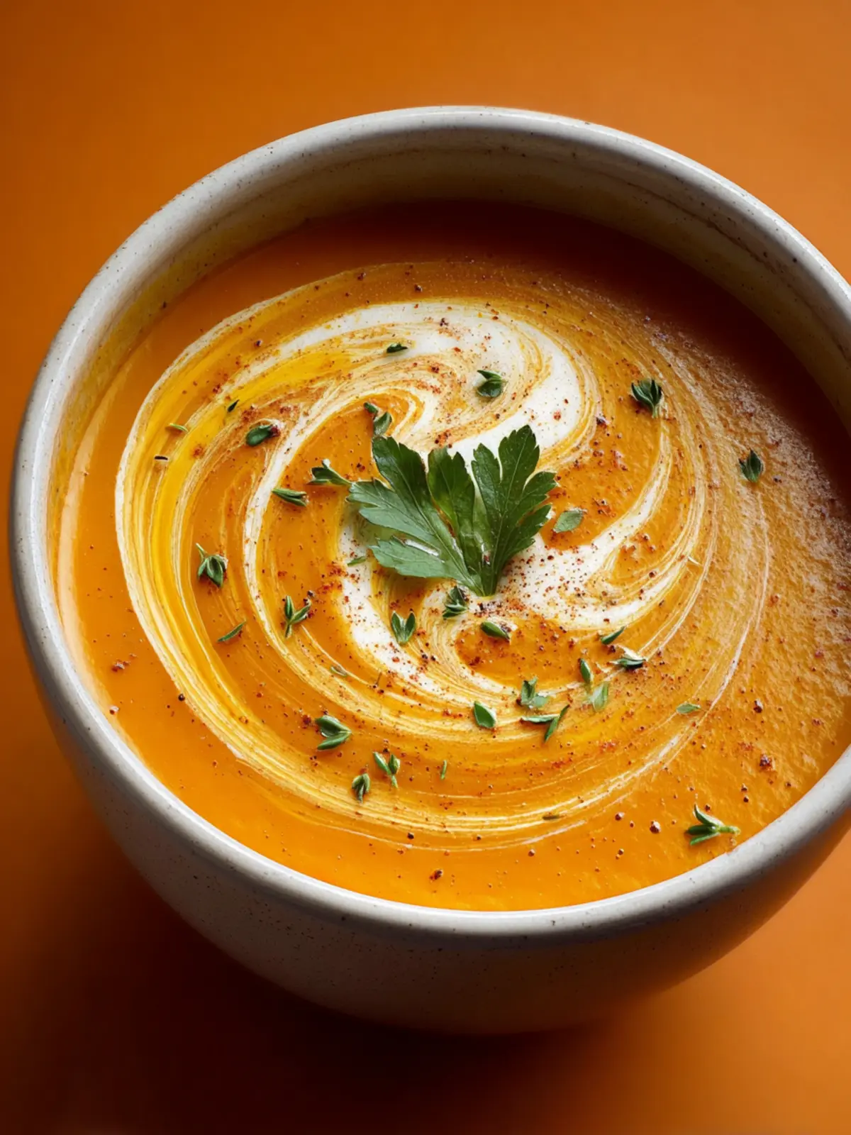 Velouté de Carottes au Curry: Comforting Soup in 45 Minutes 5 Velouté de Carottes & Patate Douce au Curry : La soupe qui réchauffe l’âme en 45 minutes ! First Image