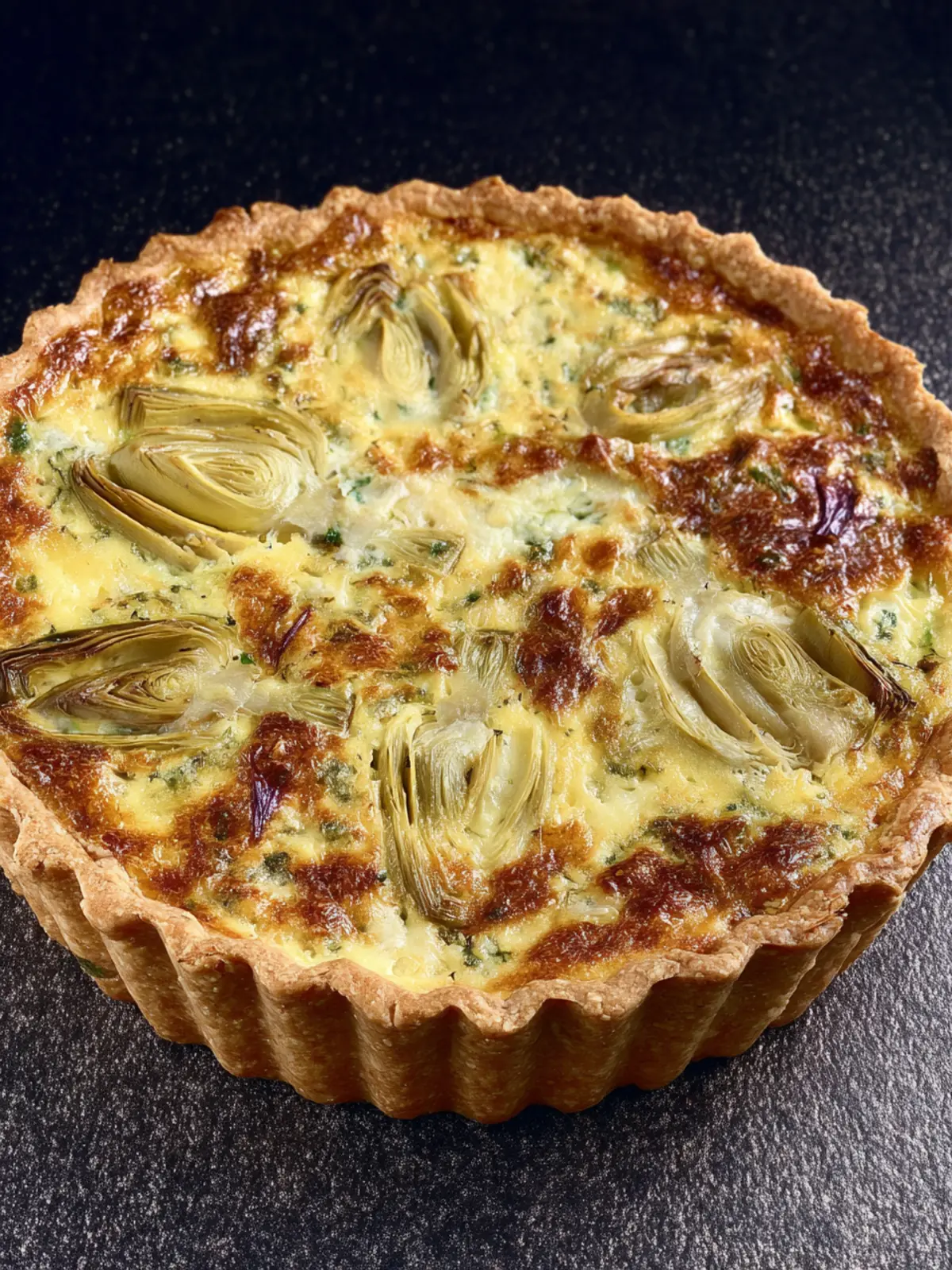 Artichoke Quiche First Image