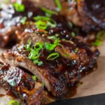 Asian Sticky Slow Cooker Ribs [+ Video] First Image