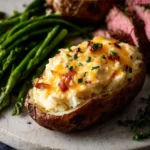 Cheesy Twice Baked Potatoes First Image