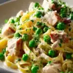 Chicken and Peas Creamy Pasta: The Best Comfort Dish Ever 9 Chicken And Peas Creamy Pasta First Image