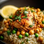 Chicken Peas And Rice Recipe First Image