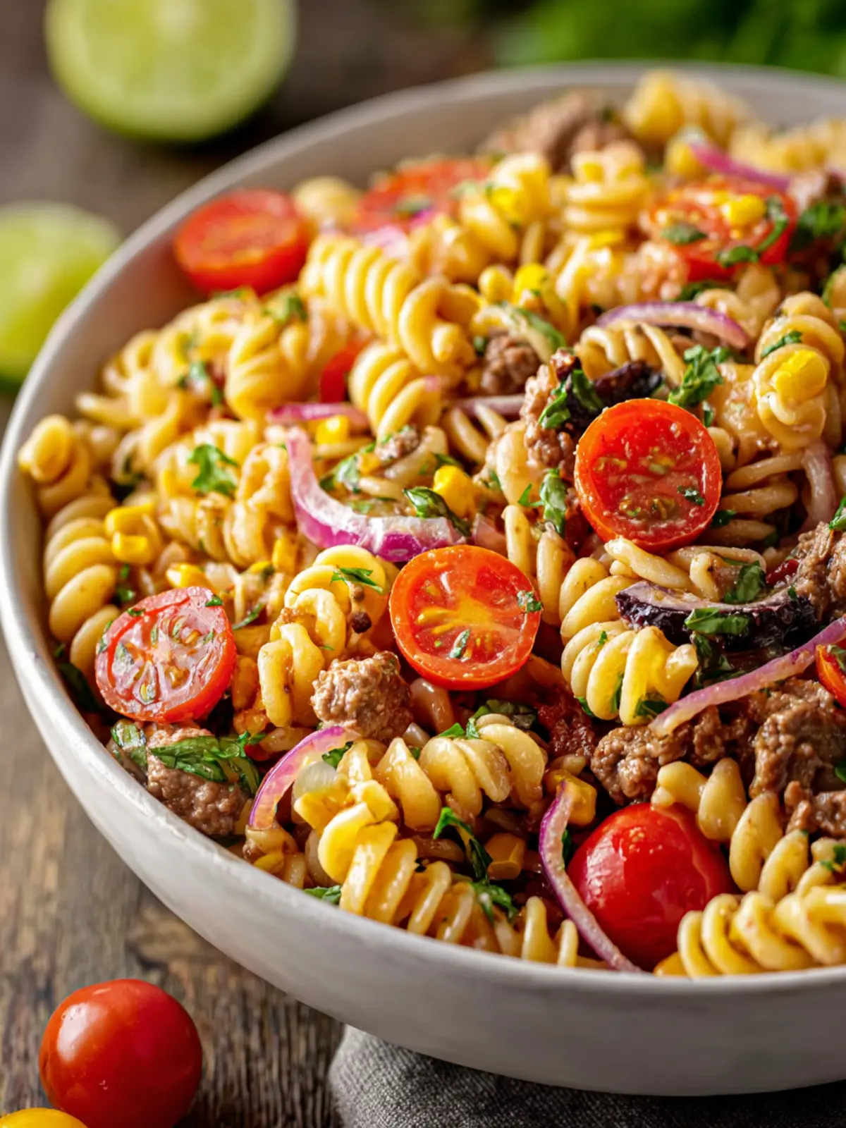 Cowboy Pasta Salad: The Best Tangy Twist for Your BBQ Feast 5 Cowboy Pasta Salad First Image