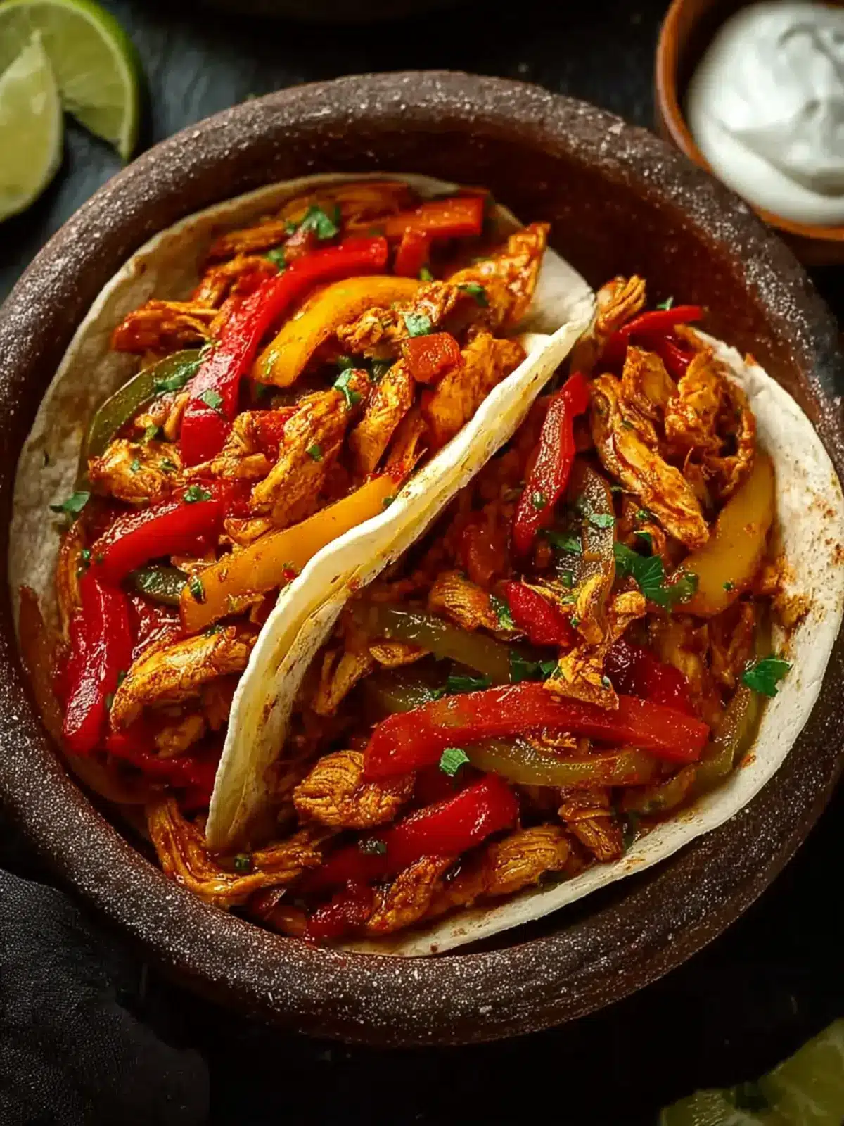 Crockpot Chicken Fajitas: Easy, Flavor-Packed Weeknight Winner 5 Crockpot Chicken Fajitas First Image
