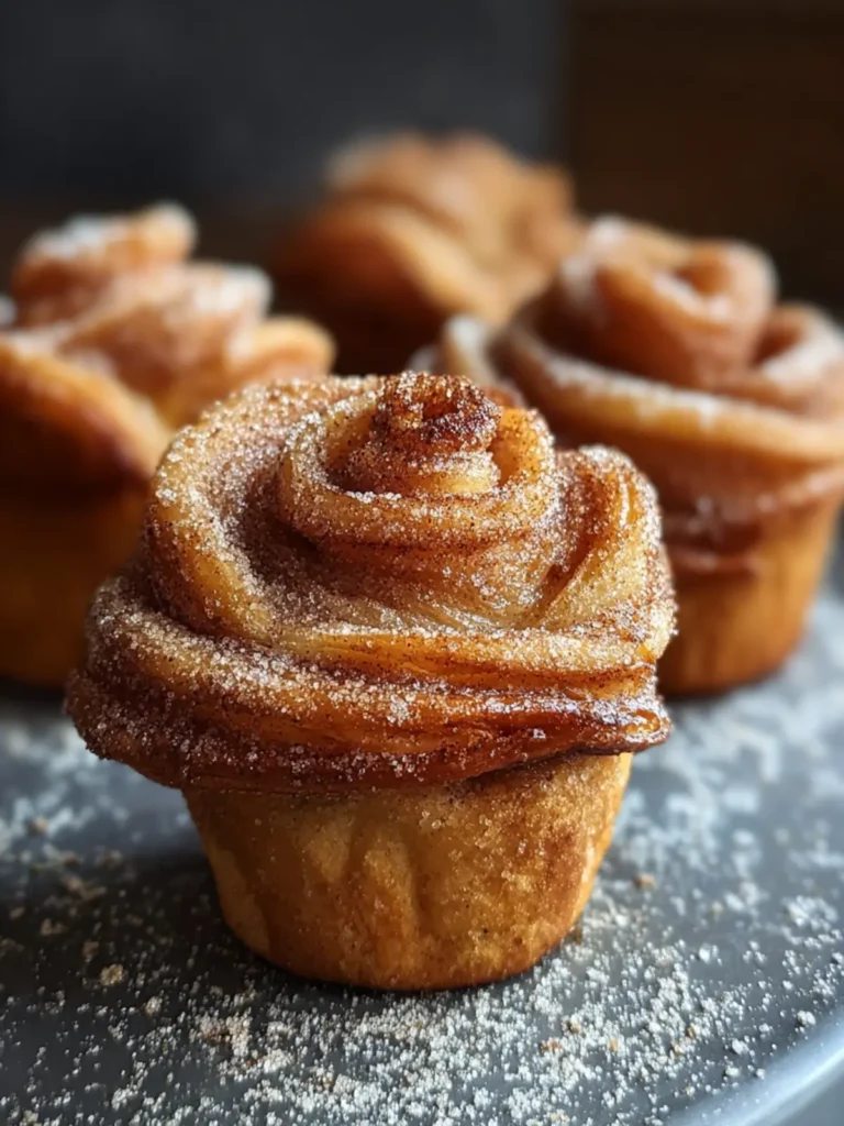 Flaky Churro Cruffins with Cinnamon Sugar First Image