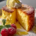 Lemon Custard Cake: Irresistibly Creamy & Sunshine-Infused 9 Lemon Custard Cake First Image