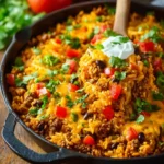 One Pot Mexican Beef and Rice Casserole: The Ultimate Comfort Dish 9 One Pot Mexican Beef and Rice Casserole First Image