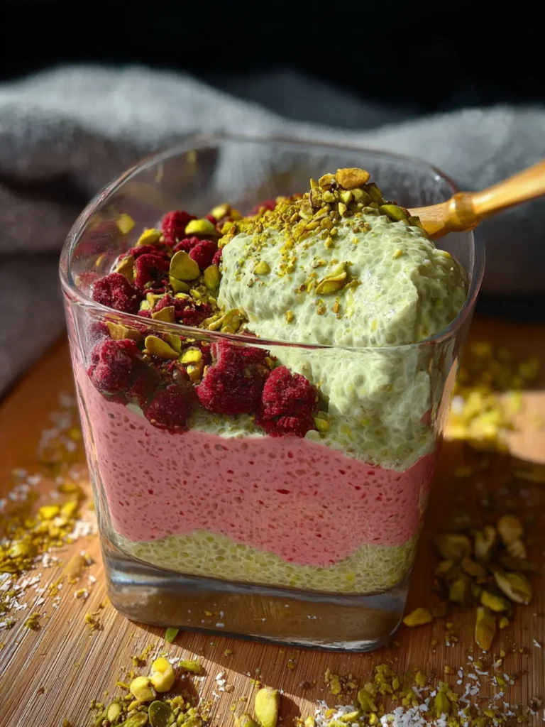 Pistachio chia pudding First Image