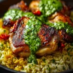 Ultimate Peruvian Chicken And Rice With Green Sauce First Image