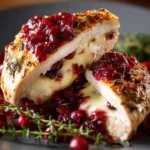 Cranberry Brie Stuffed Chicken: Irresistibly Juicy Delight! 9 cranberry brie stuffed chicken First Image