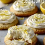 lemon cheesecake cookies with ricotta First Image