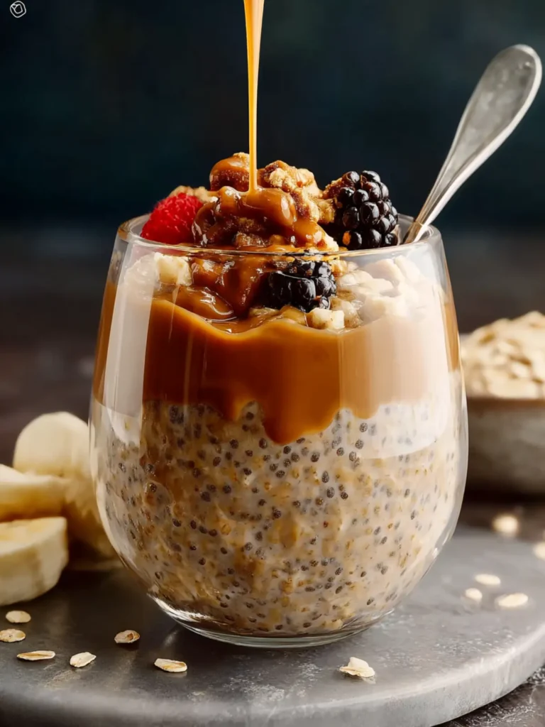 Brown Sugar Shaken Espresso Overnight Oats First Image