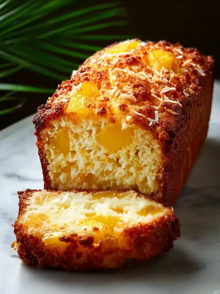 Coconut Pineapple Sweet Bread: Irresistibly Tropical Delight
