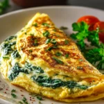 Spinach Cheese Omelette: The Easy, Cheesy Breakfast You'll Love 9 Spinach Cheese Omelette First Image