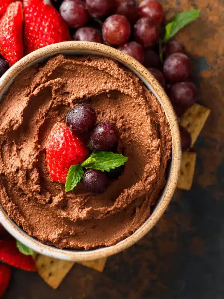 Chocolate Hummus: Irresistibly Creamy and Decadent Delight