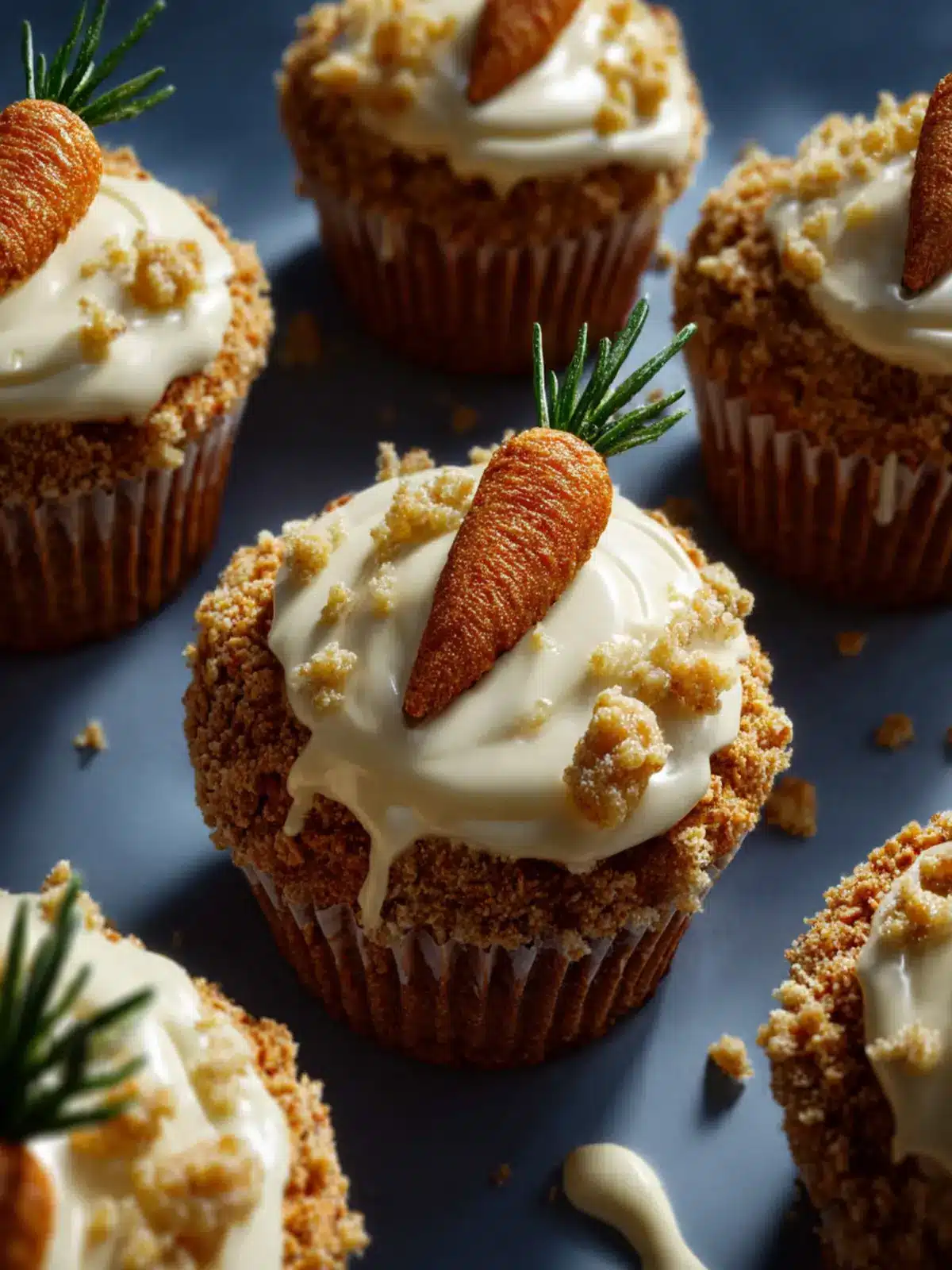 Healthy Carrot Cake Muffins That Taste Irresistibly Good 5 healthy carrot cake muffins First Image