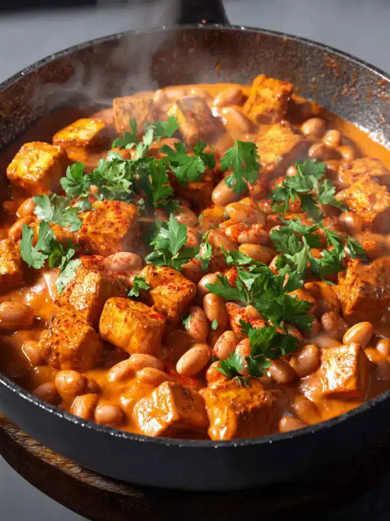 Tikka Masala Beans Tofu: Indulgent Flavor You’ll Crave!